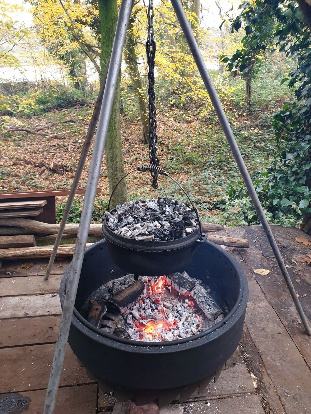 Making fire
