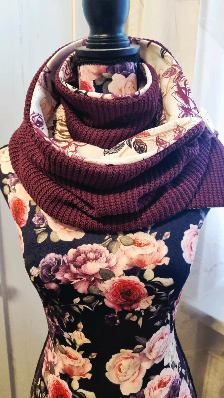 Wickelschal "Rose"