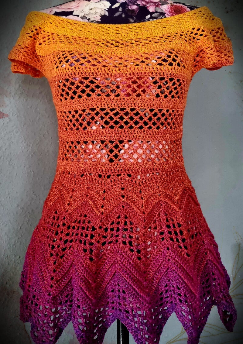 Tunika / Minikleid "Sunset"