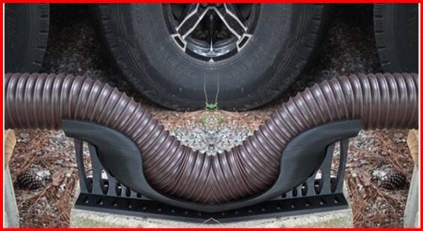 RV Sewer Hose P-Trap – Odor & Gas Barrier