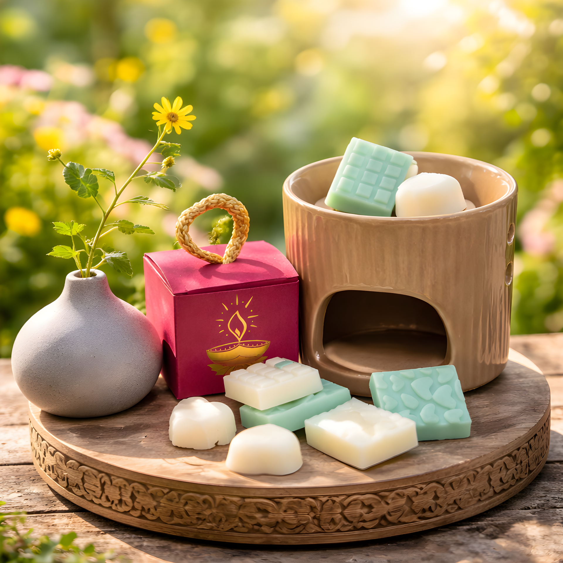 Brûleur et fondants