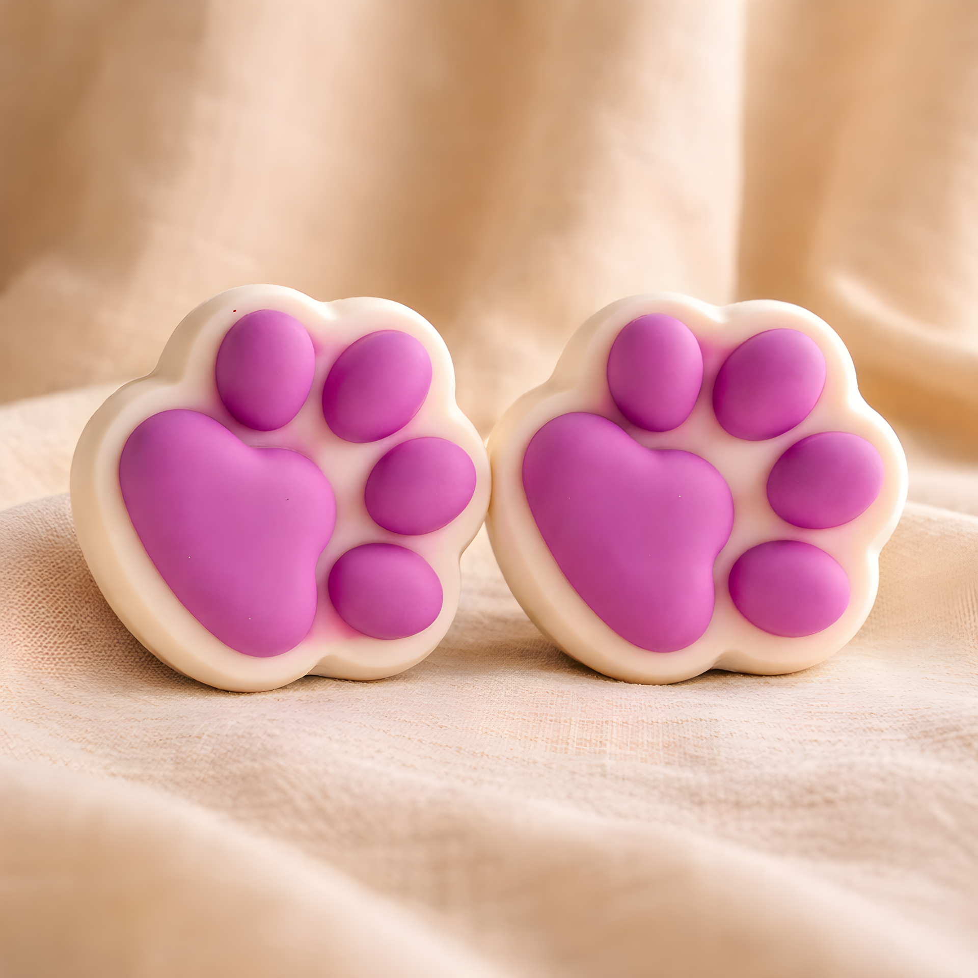 Pattes de chien lavande