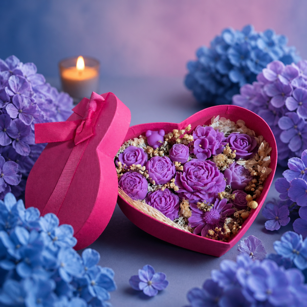 Cœur a la violette