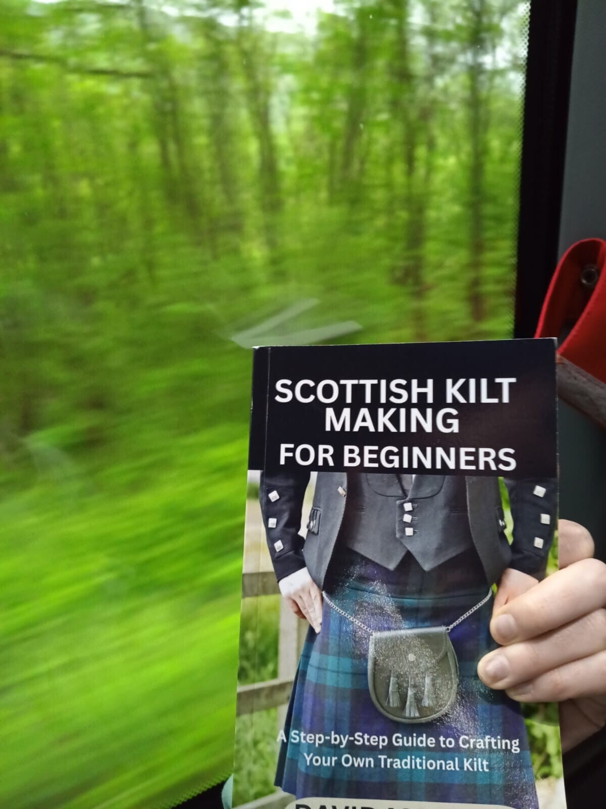 Passing the time on a bus 