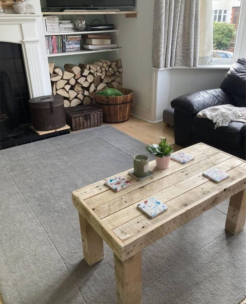Ann Long Rustic Coffee Table