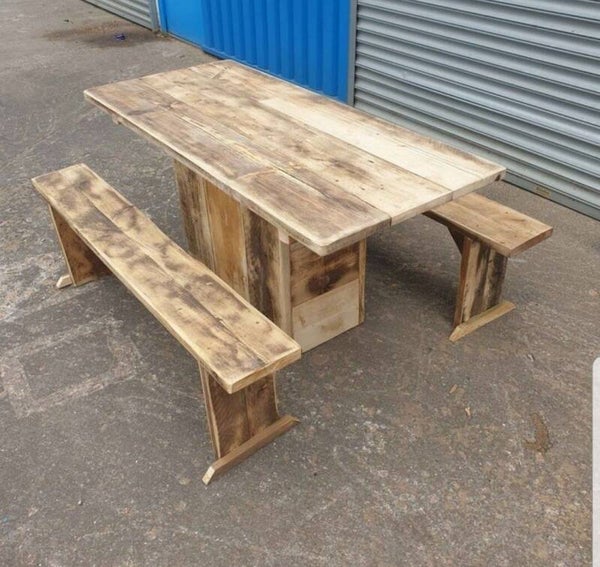 Ethie Table and Benches