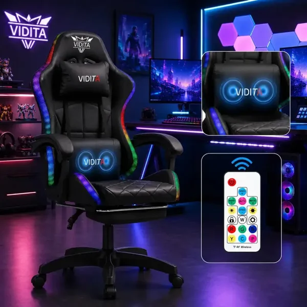 Silla Gamer CON Luces.