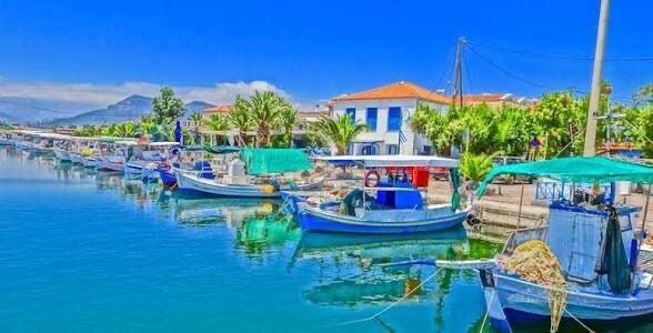 Kalloni wetlands birds seafood Lesvos