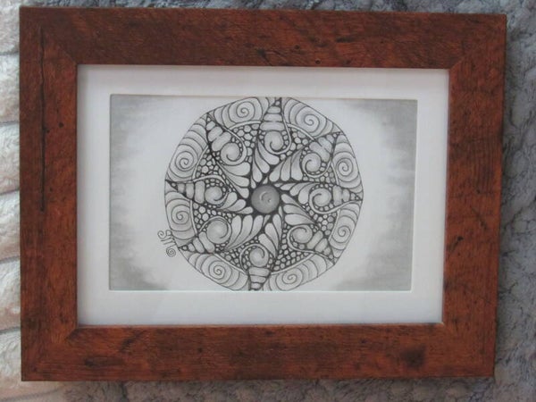 Zentangle Star Mandala