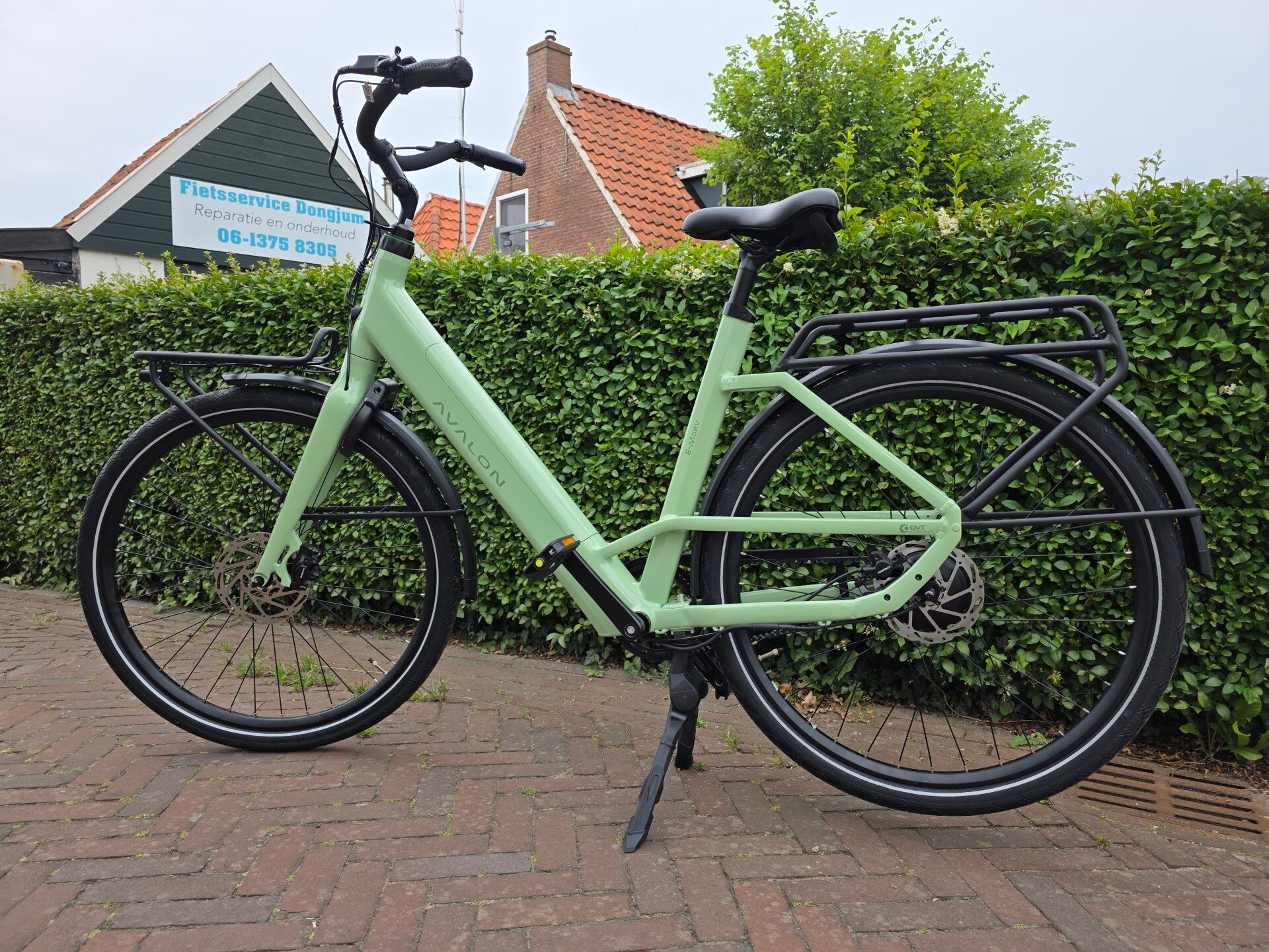 Nieuwe Avalon met intube accu mint groen