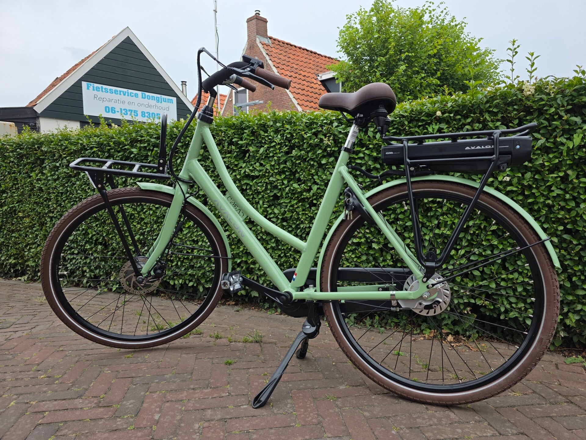 Nieuwe Avalon elektrische Avalon mint groen