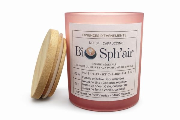 Bougie "NO. 04 : CAPPUCCINO"