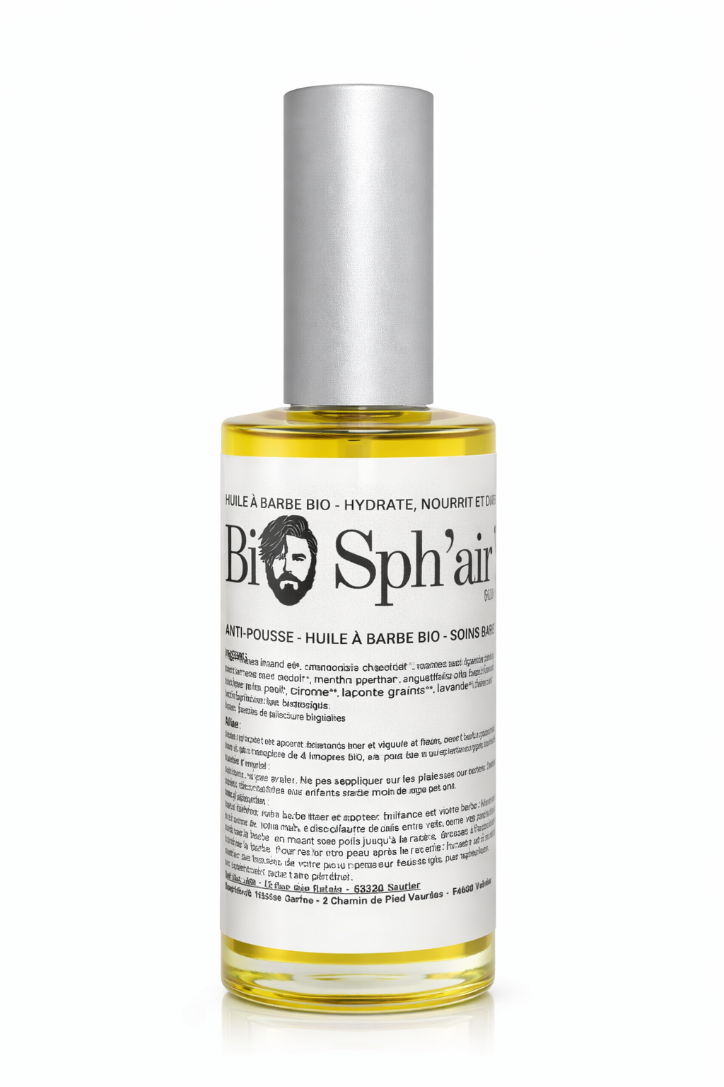Huile à barbe bio "Activ'Pousse"