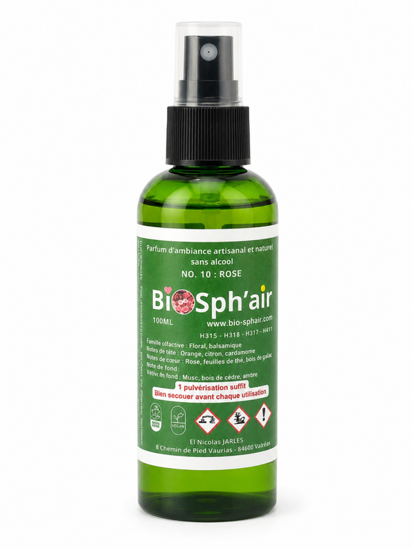 Spray d'ambiance N0. 10 : ROSE