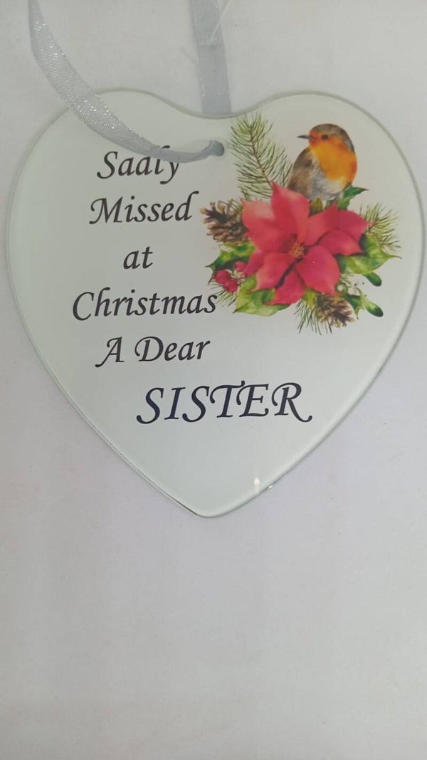 Sadly missed sister at Christmas