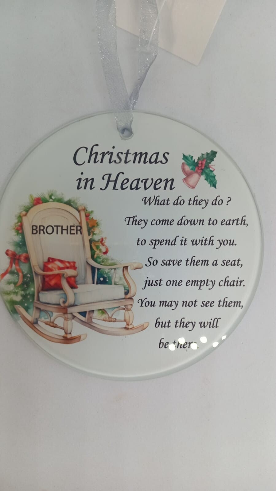 Christmas in Heaven tree hanger