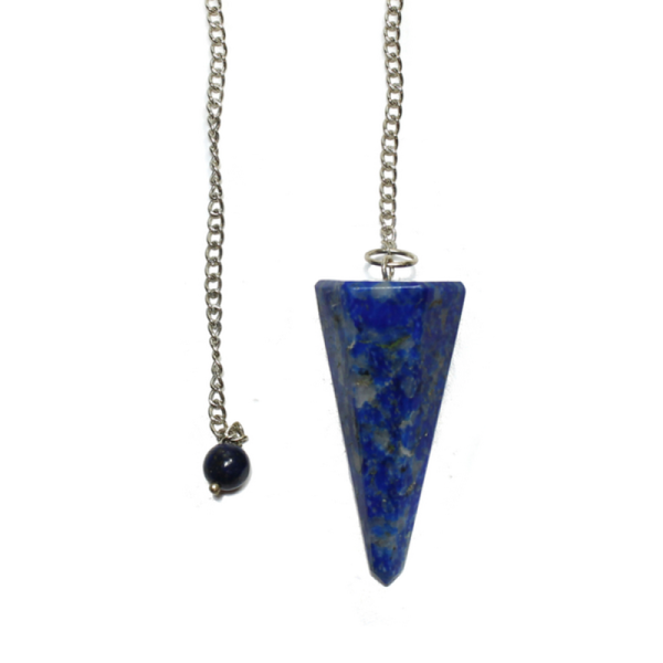 Lapis Lazuli crystal pendulum