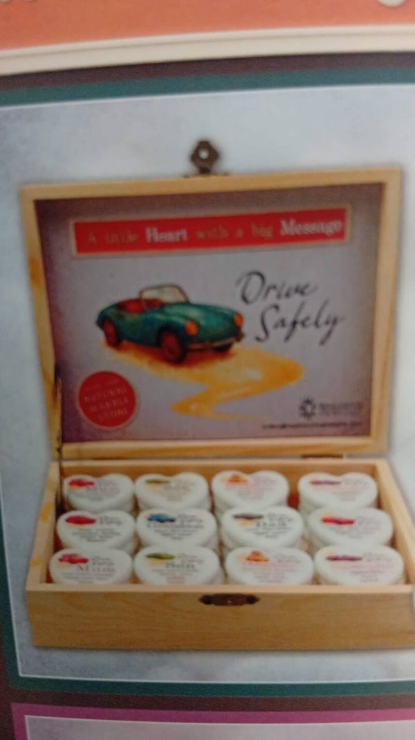 Drive safely keepsake stones