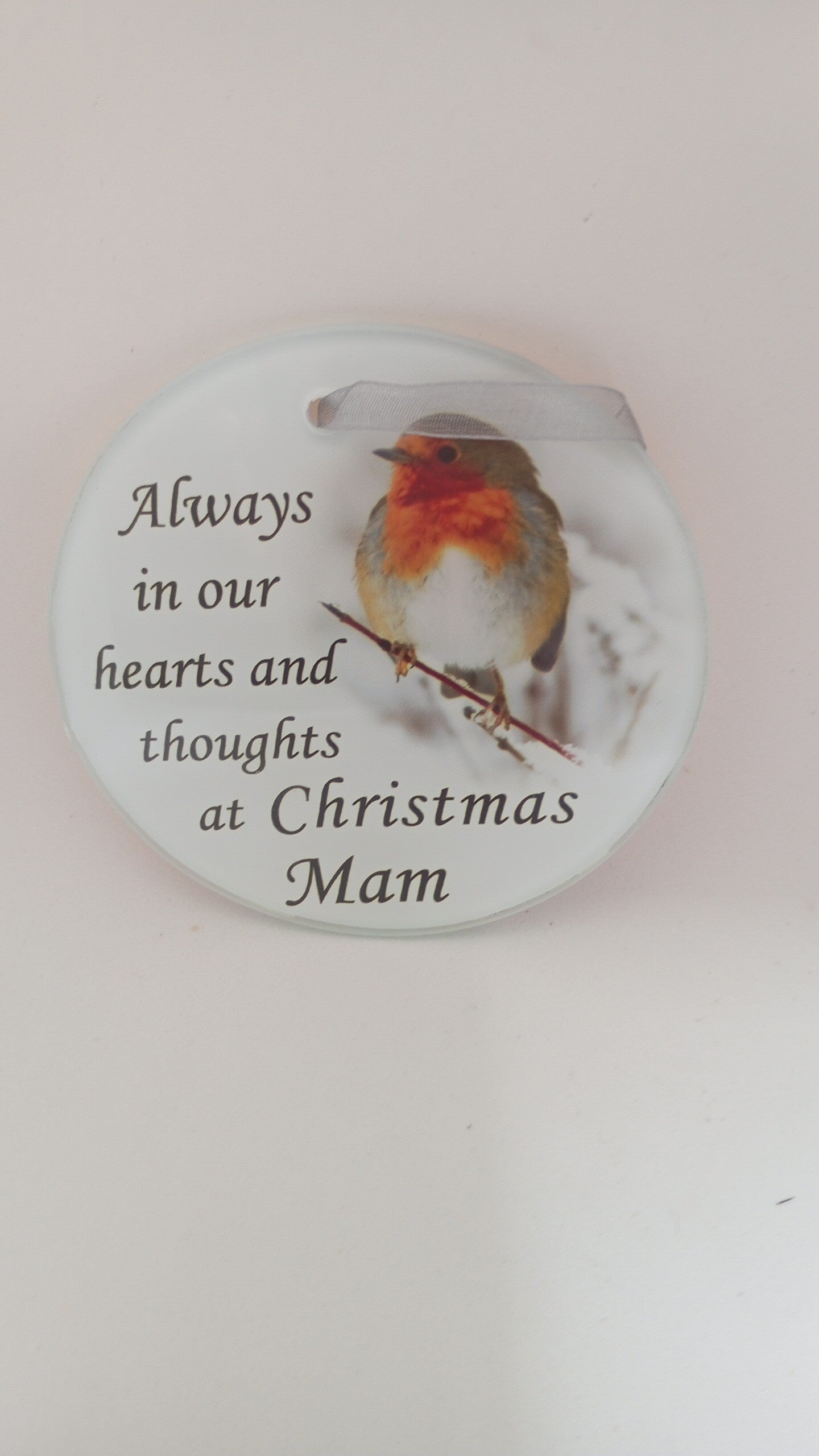 In Memory at Christmas tree hanger