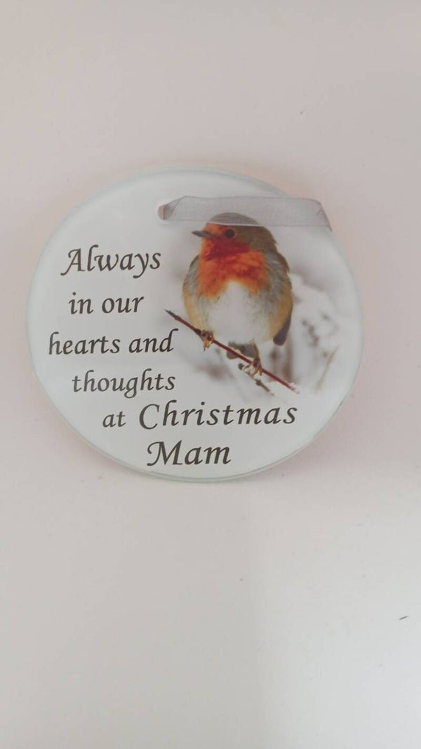 In Memory at Christmas tree hanger