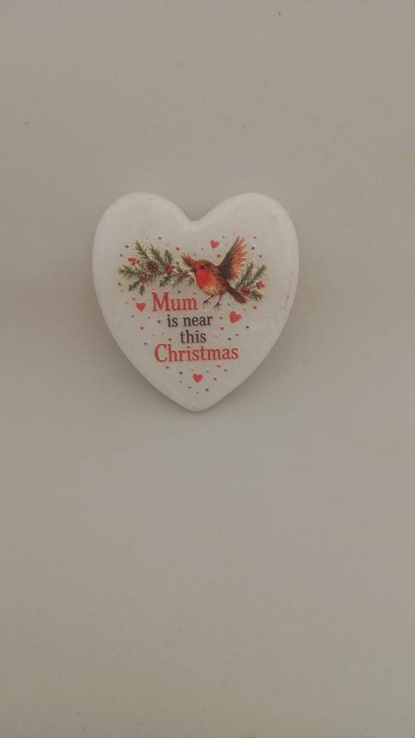 In Memory at Christmas robin stone