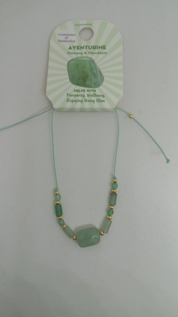 Aventurine crystal bracelets