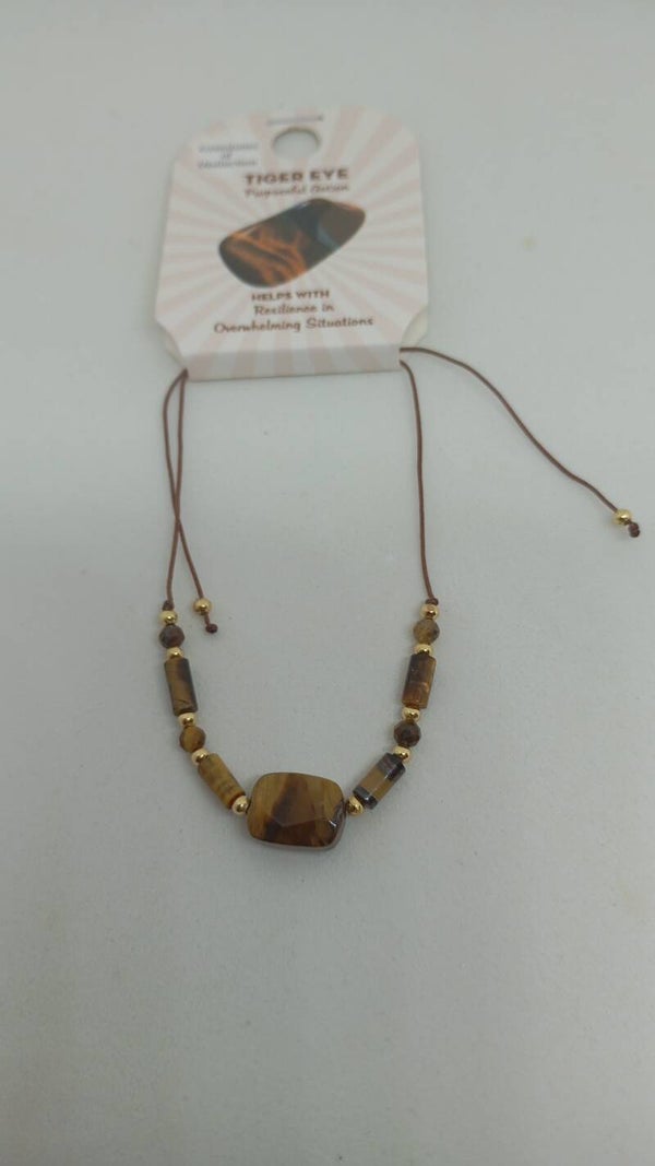Tigers eye crystal bracelets