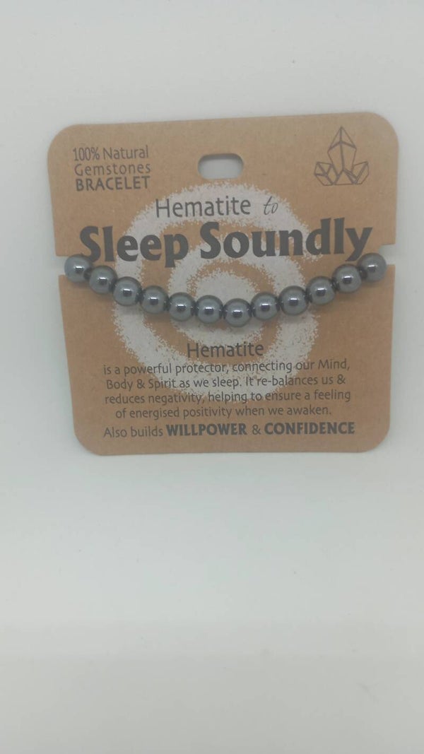 Hematite for spund sleep.