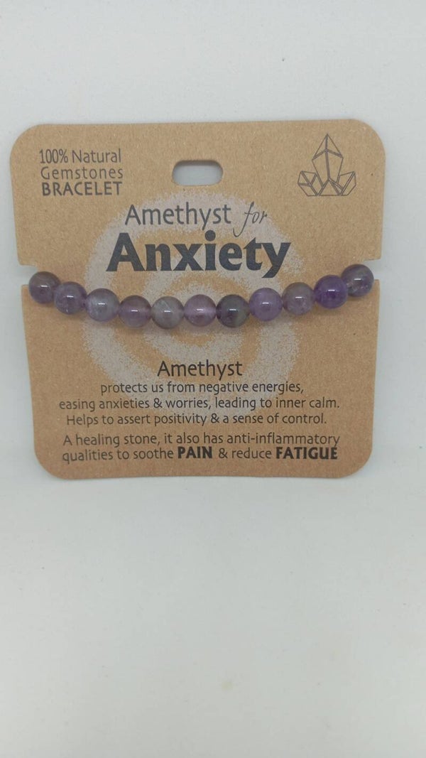 Amethyst Anxiety Bracelet