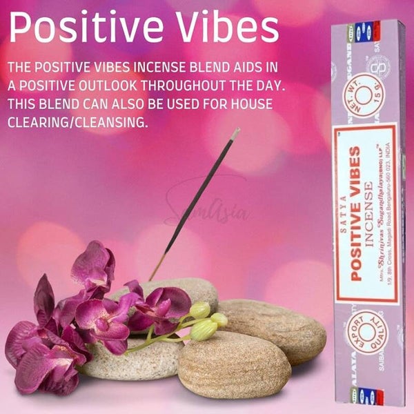 Positive vibes incence