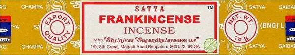 Frankincense incense
