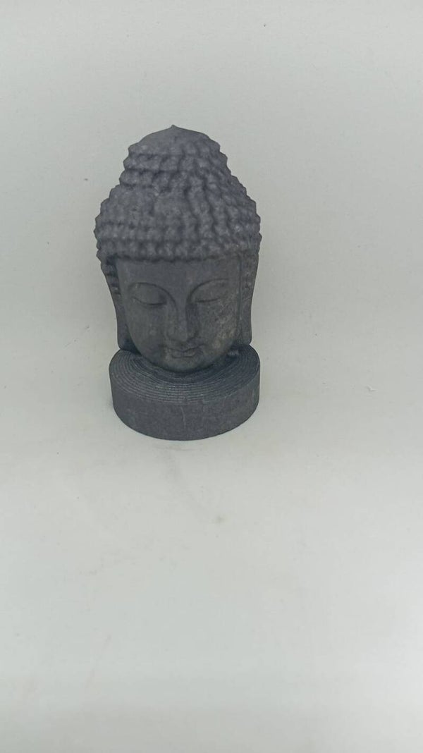 Stone Buddha head Small.