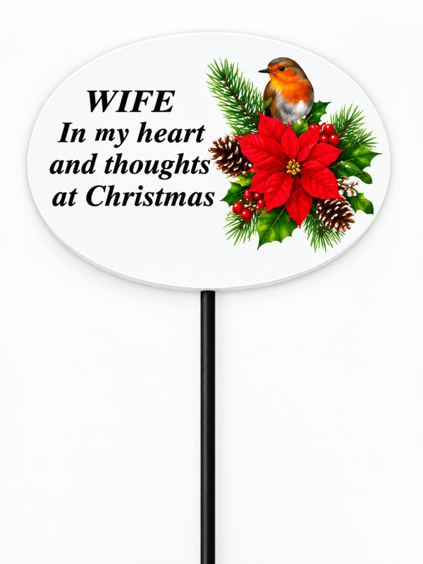 Remembering wife at Christmas