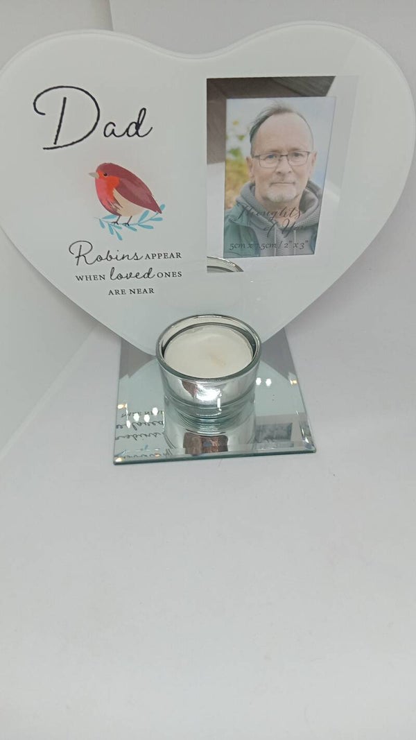 In Memory of Dad photo frame