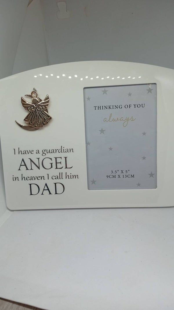 Guardian angel photo frame Dad.