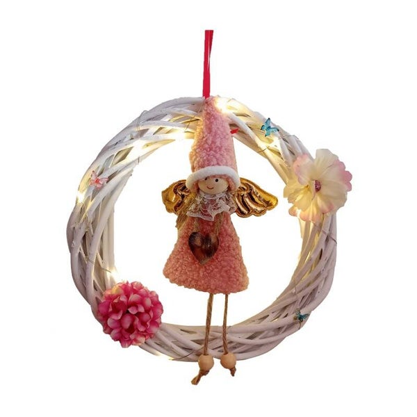 Light up Angel Wreaths