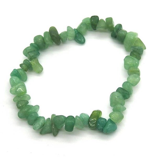 Green aventurine crystal bracelet