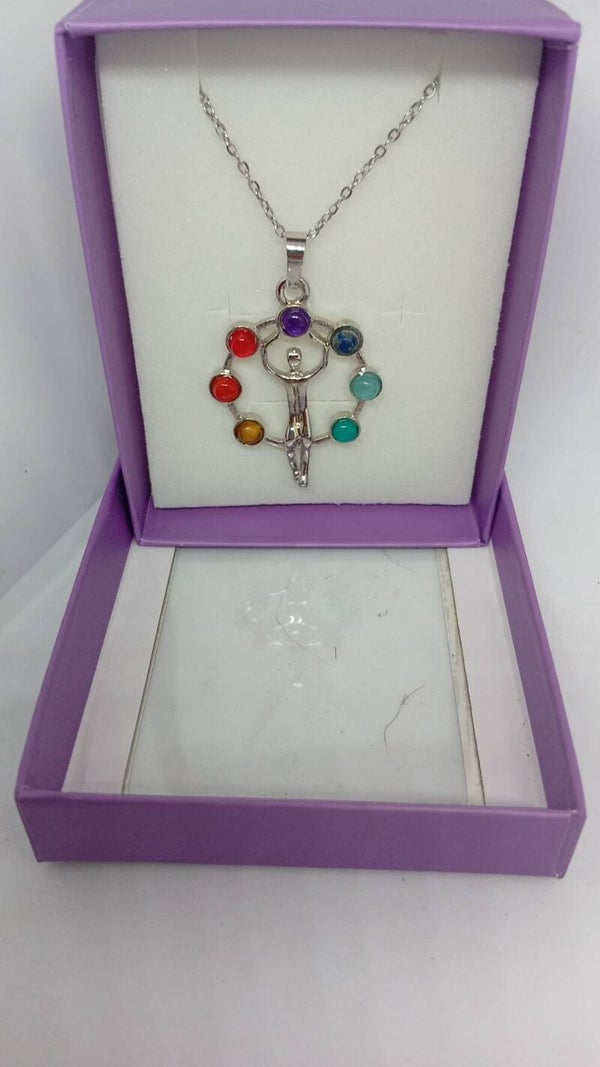 Chakra Goddess necklace