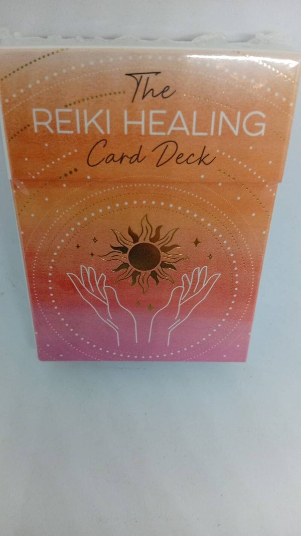 Reiki healing card deck