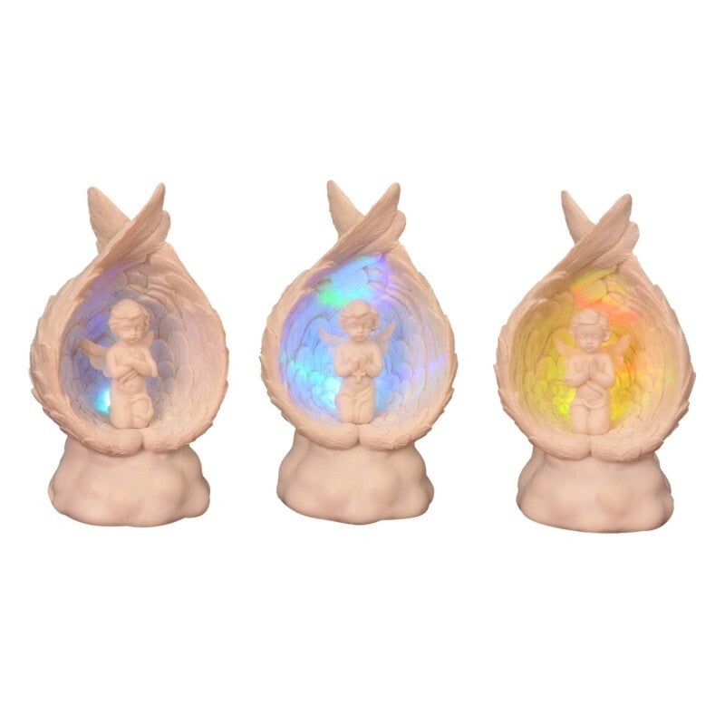 Light up Angels in wings.
