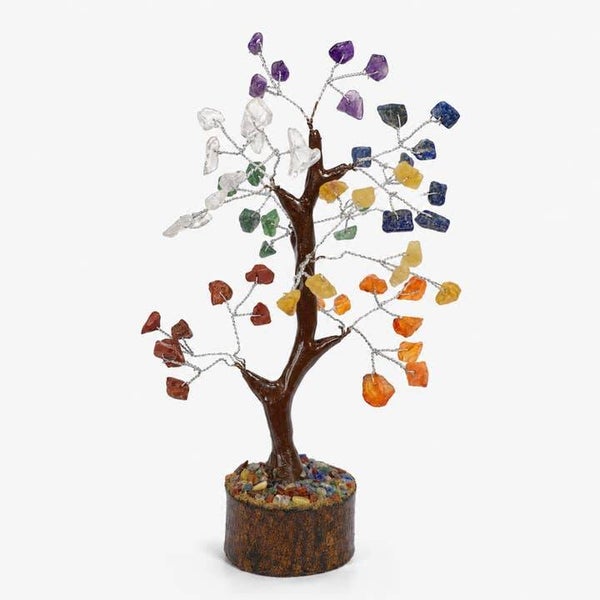 Large chakra healing crystal Tree