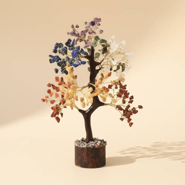 Large chakra crystal Tree