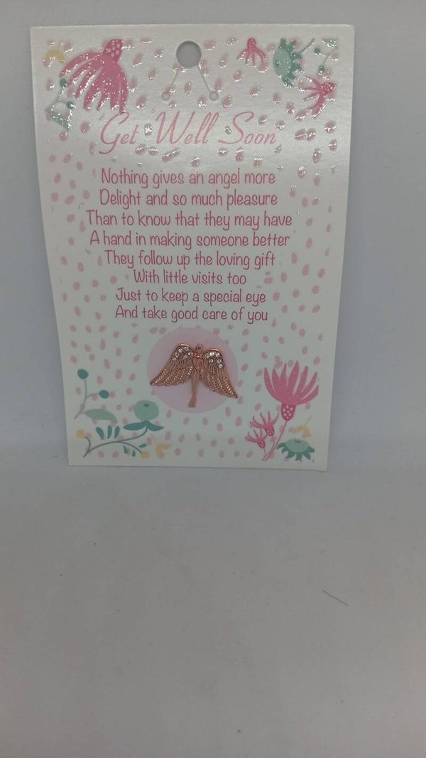 Get well soon Angel pin