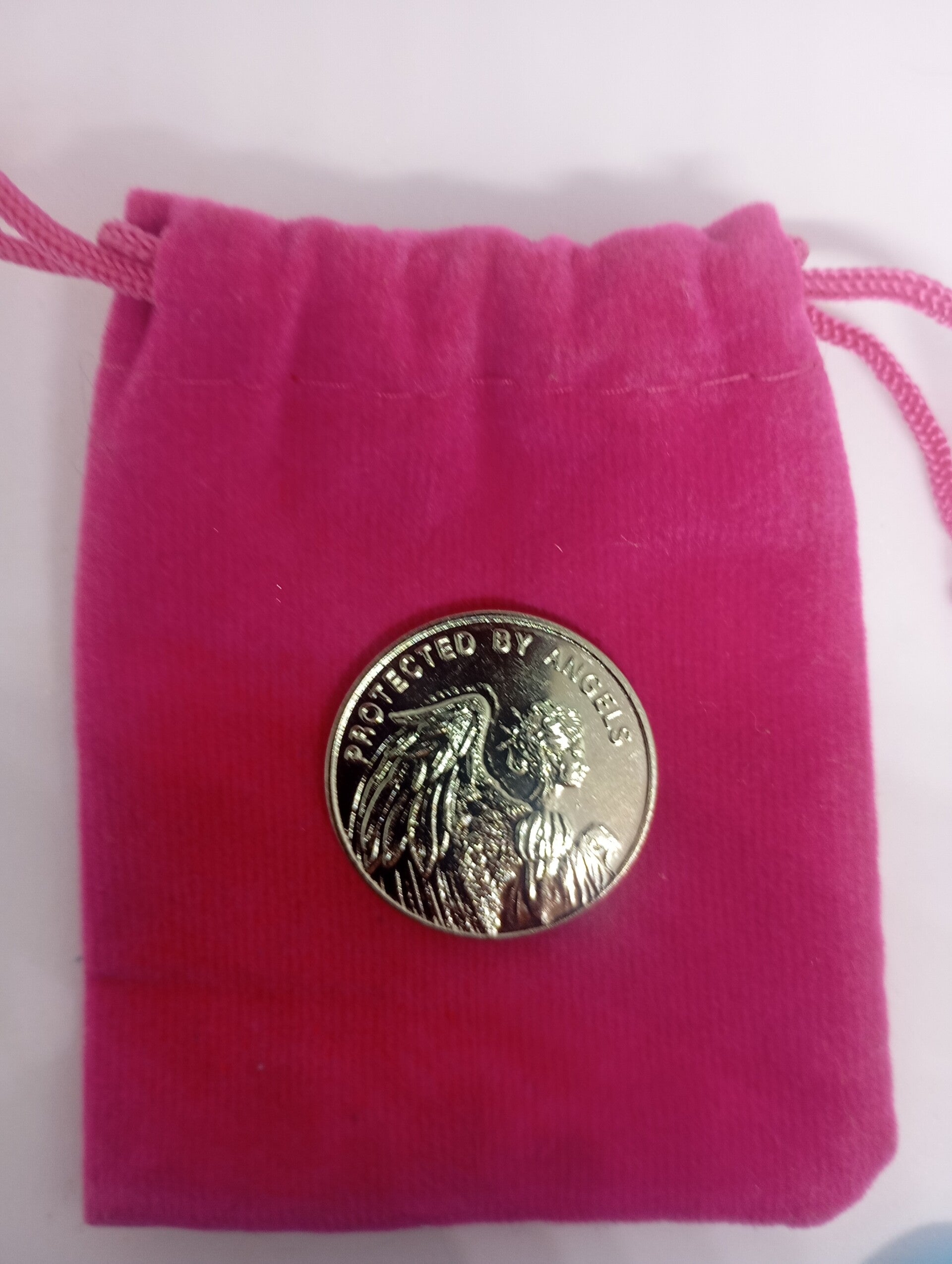Angel protection coins