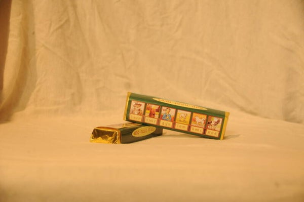 gevulde chocolade aap noot mies