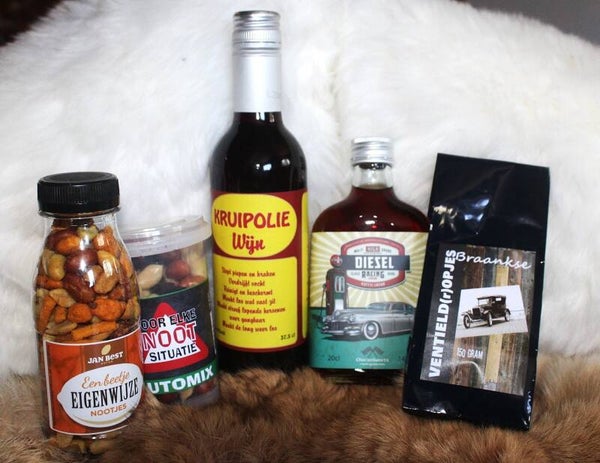 Pakket voor autoliefhebber - kruipolie