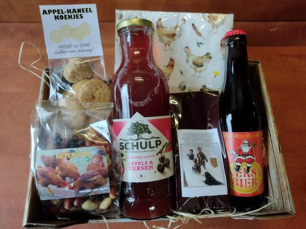 Kerstpakket Wiebe van de zee