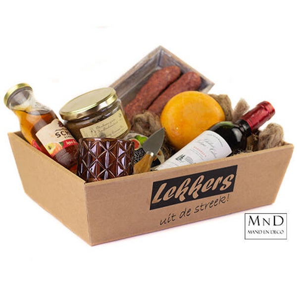 Lekkers uit de streek kartonnen bakje