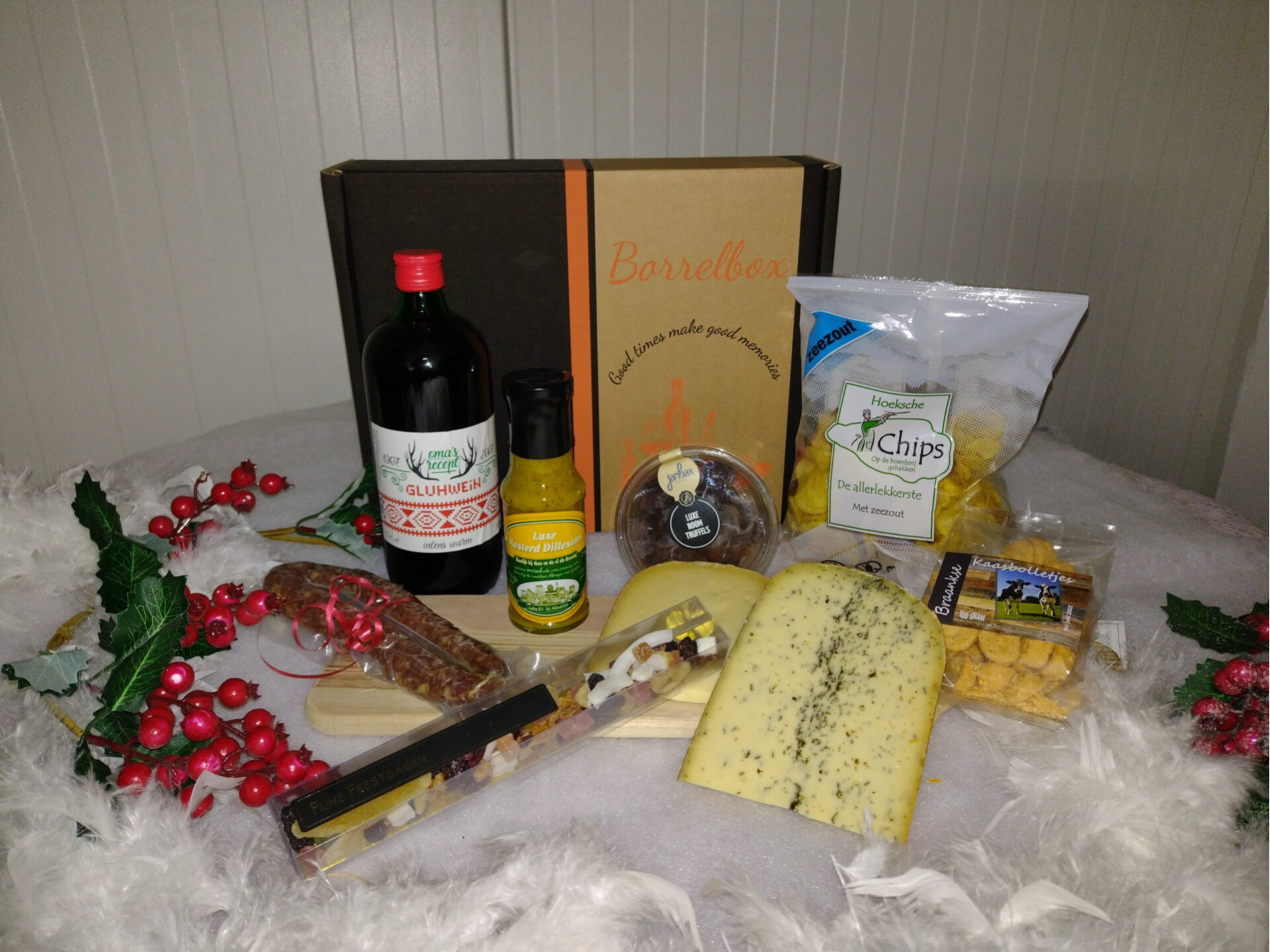 Kerstpakket borrelbox