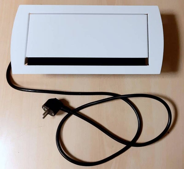 Form Original 3-fach - Steckerleiste mit Metallrahmen